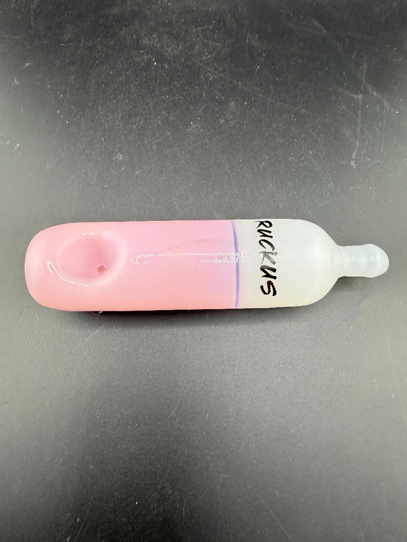 Ruckus Glass Pipe - 5" Disposable Vape