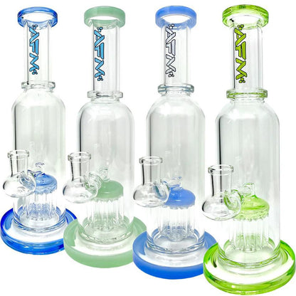 AFM Glass 10.5" Ten Arm Bottle Scientific Glass Dab Rig 14mm 90°