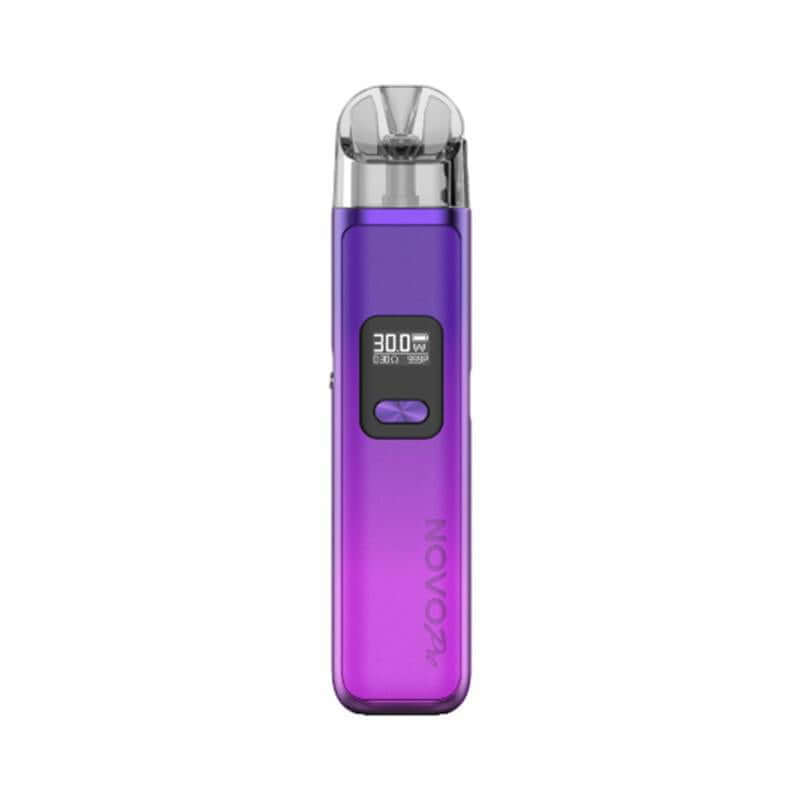 Smok Novo Master Kit in purple, featuring a 300W display and top-filling system, designed for optimal flavor and usability.