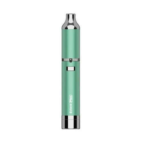 Yocan Evolve Plus Vaporizer in mint green, sleek design with advanced features for optimal vaping experience.