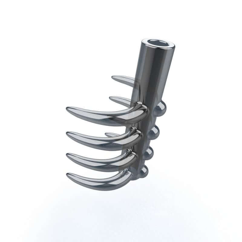 Lookah Dragon Egg detachable downstem with ribcage shaped percolator for electric dab rig.