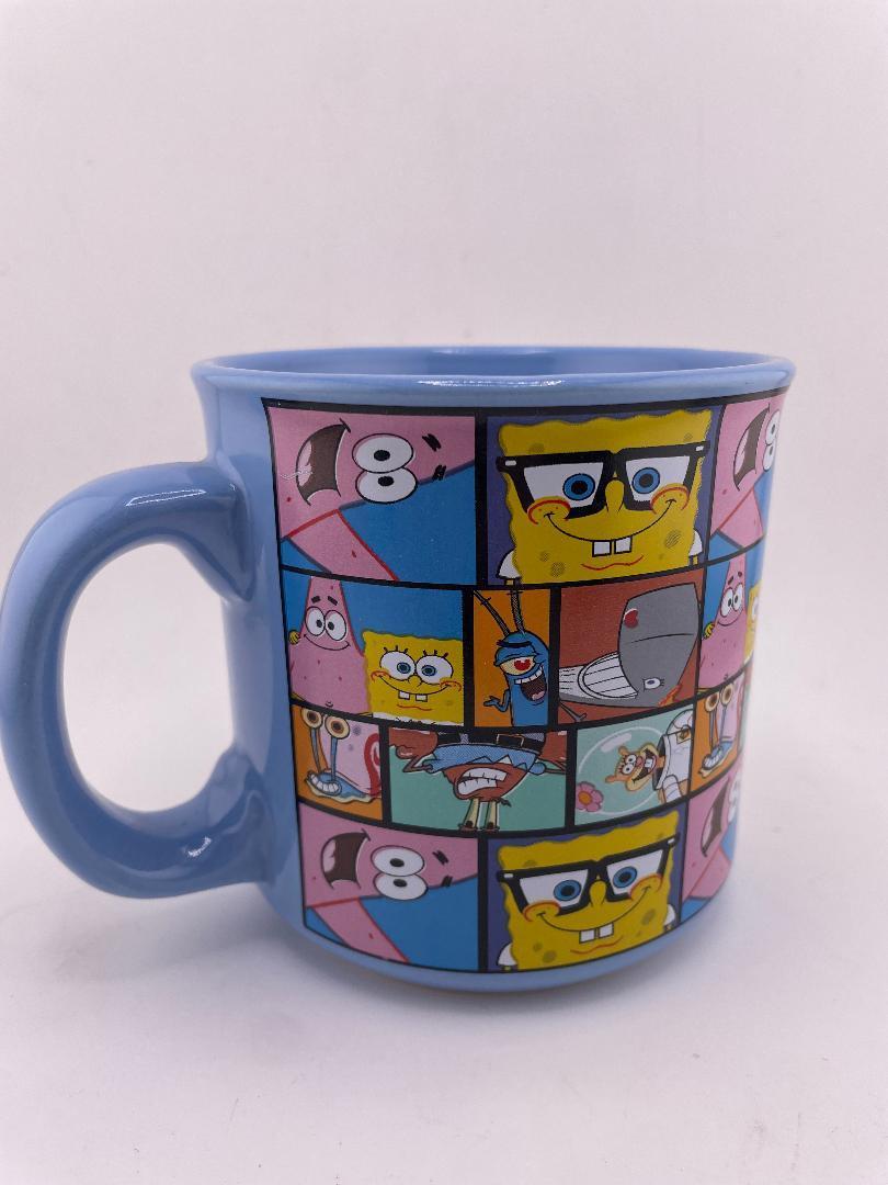Spongebob Grid Camper Mug 20oz