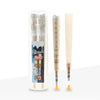 Glones x Packs King Size Pre-Rolled Cones with Glass Tips 2-pack in clear container.