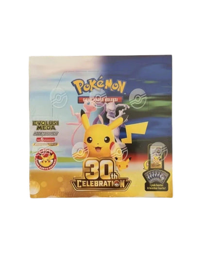 Pokémon TCG: MEGA – 30th Celebration Booster Box & Packs (Indonesian)