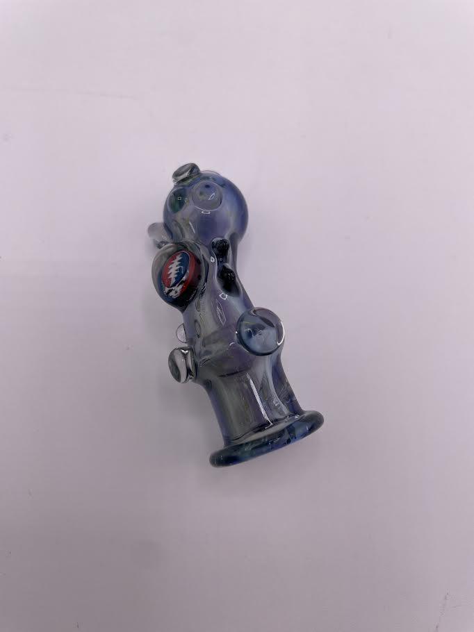 Brando Glass Puffco Proxy Core Accessory - Mouth Piece Blue Grateful Dead