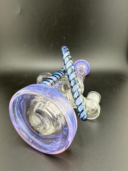 Crondo Glass Hollow Bottom Clear With Attachments 14mm 90°