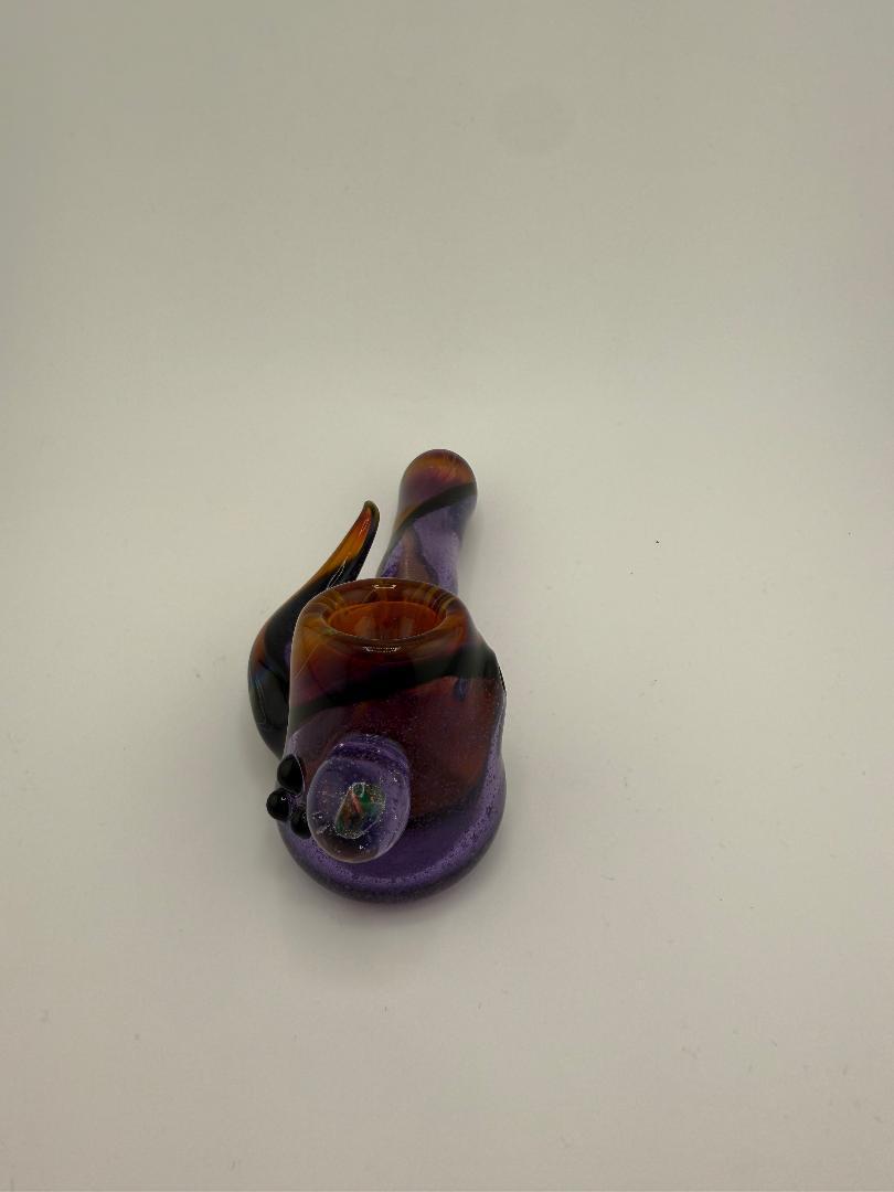 Paulson Pieces Amber Purple Hammer W/ Horn & Opal