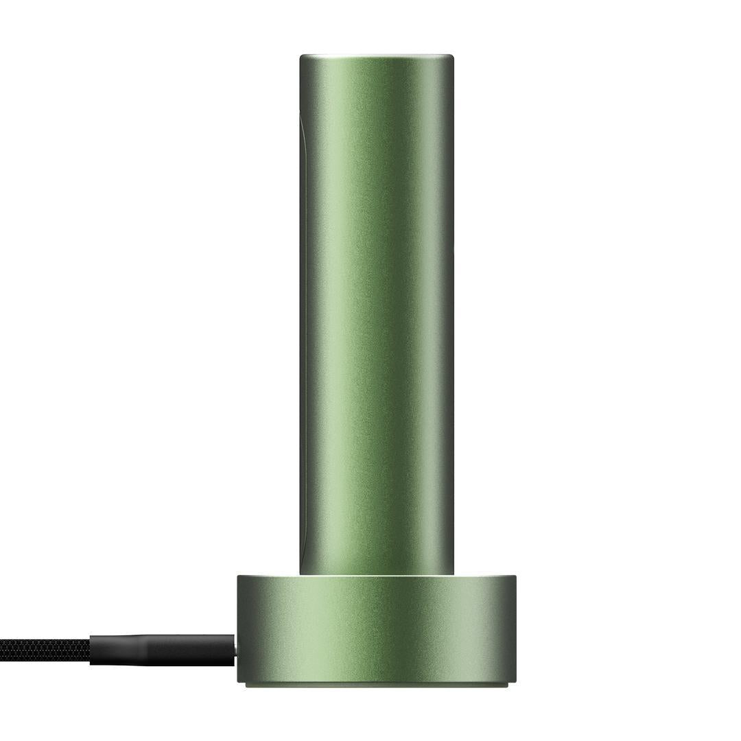 Pax Flow Accessories - Charging Dock ( Coming soon ) in Greenstone color, sleek design with charging cable.
