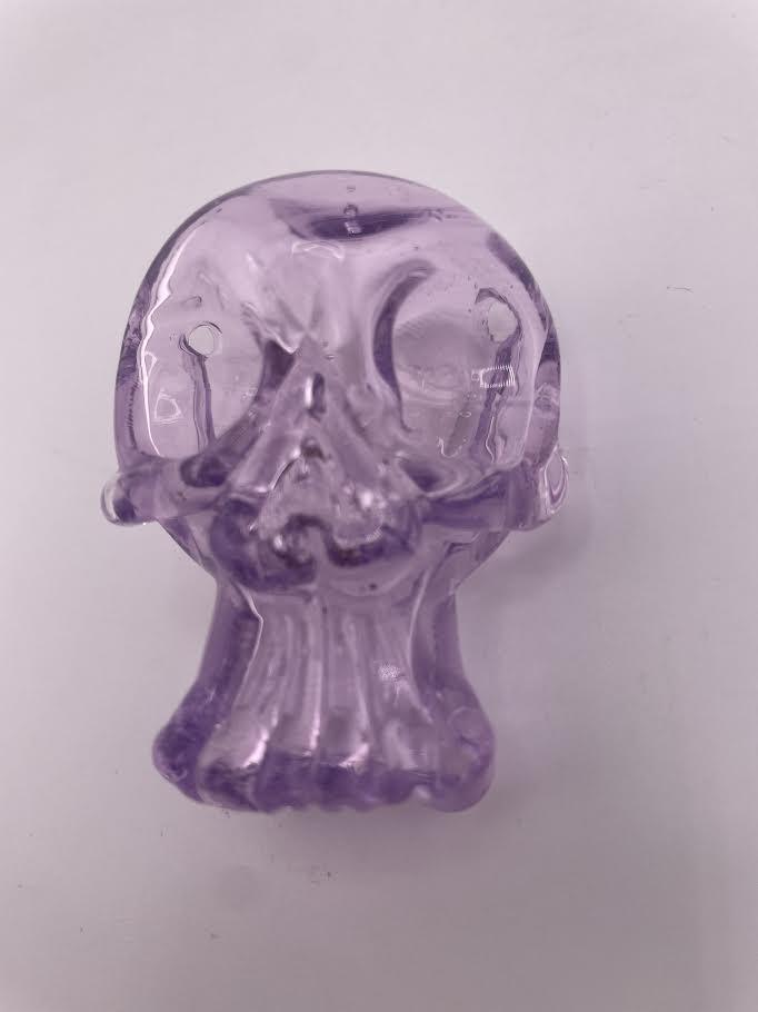Filla John Glass Pendant - Skull