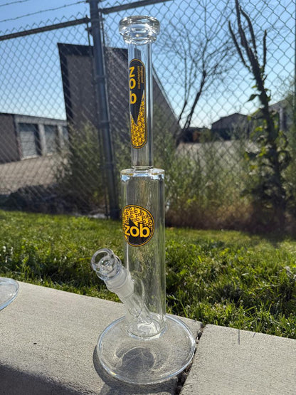 Zob Glass Wubbler Straight Tube 14mm