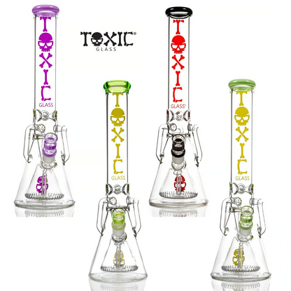 Toxic Glass 16″ Pyramid Recycler Beaker - TX72