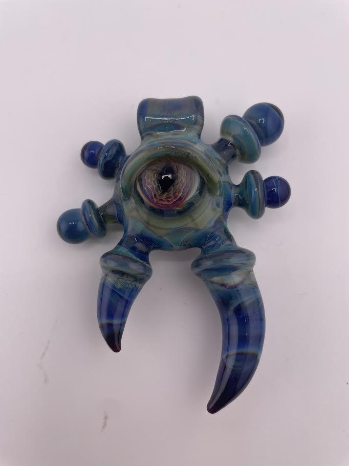 Tim Doane Glass Pendant / Necklace -  Alien6