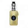 Vaporesso GEN Max Kit in gold with iTank T, featuring digital display and adjustable settings for DTL vaping.