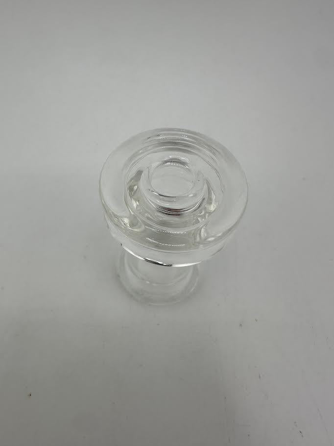 MJHoG Puffco Proxy Core Mouth Piece - Clear handcrafted borosilicate glass mouthpiece.