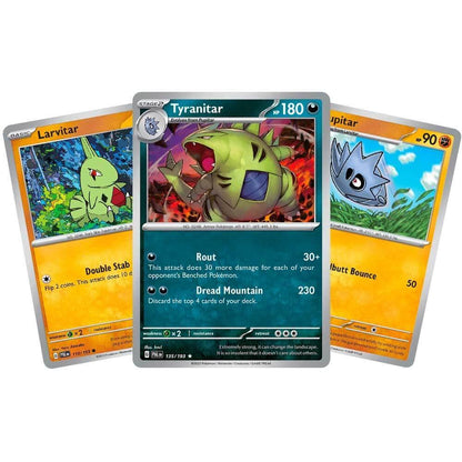 Pokémon TCG Triple Whammy Tin - Tyranitar 3 Booster Packs (English)