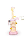 IC Glass Fumed Honeycomb Rig with Honeybees