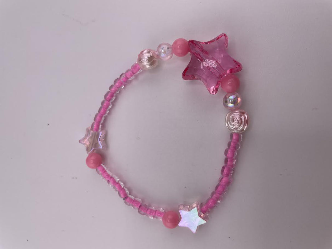 Beep Boop Bop  Puffco / Carta E-Rig Band - Pink Stars