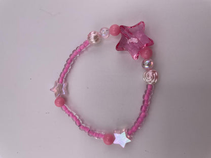 Beep Boop Bop  Puffco / Carta E-Rig Band - Pink Stars