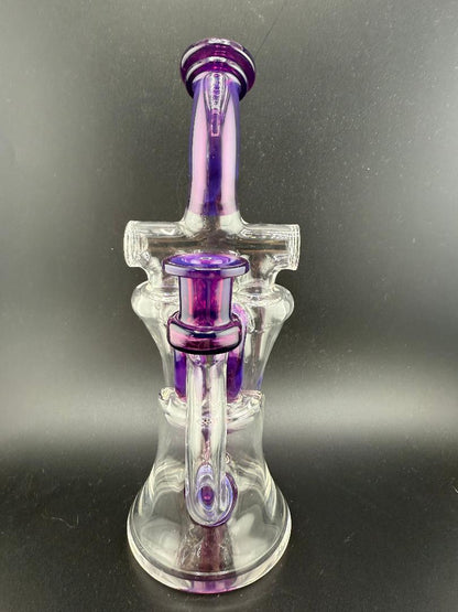 Domer Glass Domer Double Recycler Purple 10mm 90°