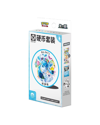 Pokémon TCG (2026) Terastal Gathering Glaceon Coin Set – Simplified Chinese (Coming Soon)