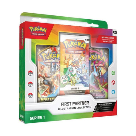 Pokémon TCG First Partner Illustration Collection - Series 1 | 30th Anniversary 2026
