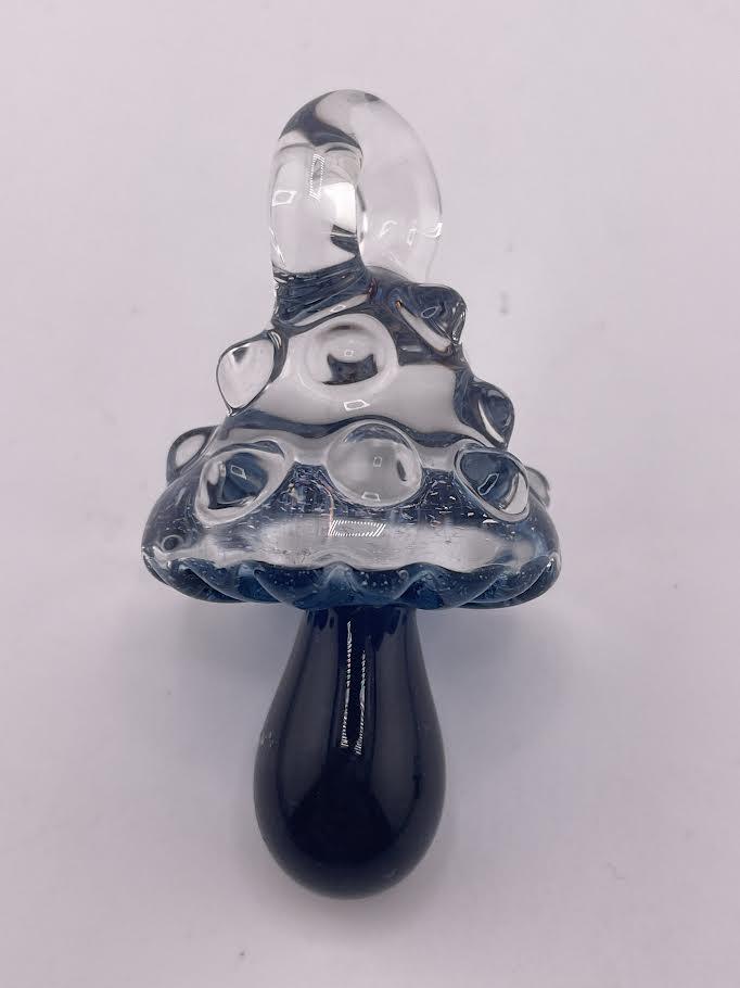 Tim Doane Glass Pendant - Dichro Mushroom