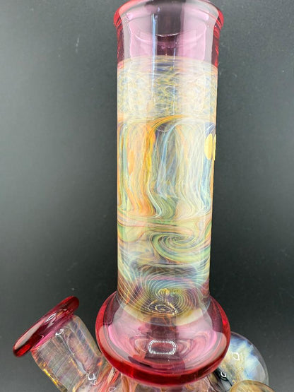 Royals Glass Fumed Pink Rig 10mm 45°