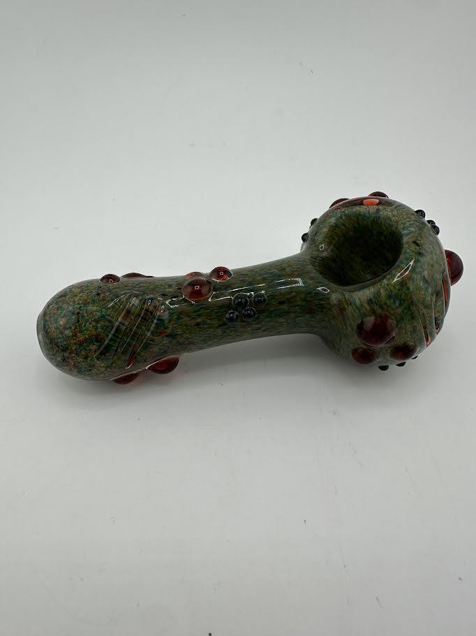 Paulson Pieces Hand Pipe - Green Textured