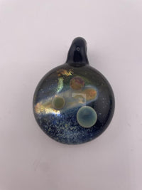 Tim Doane Glass Pendant  - Space Scene