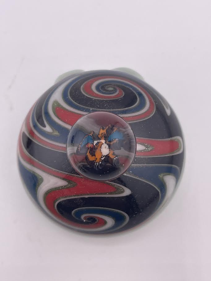 Tim Doane Pendant -  Fire Type Creature-Inspired Pendant