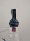 Highgrade Glass Line Work Dichro Bubble Cap