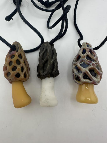 Crondo Glass Pendant - Morel