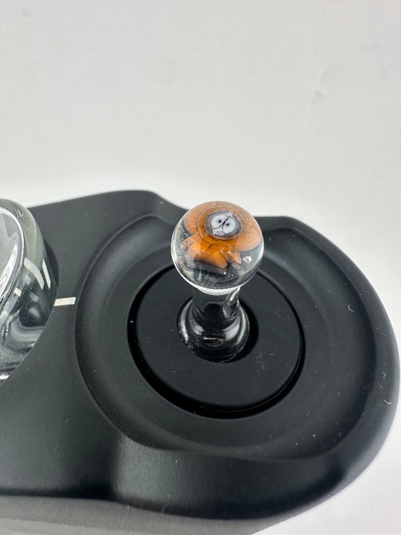 Paulson Pieces Dr. Dabber Switch GO Joystick Carb Cap – Clear with Millie Images
