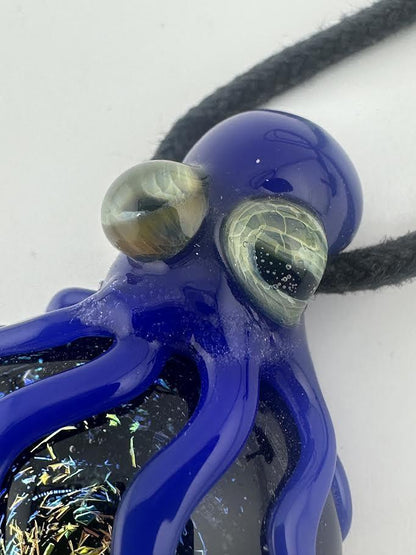 Crondo Glass Pendant - Dichro Octopus
