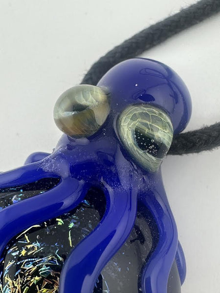 Crondo Glass Pendant - Dichro Octopus