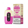 Hidden Hills x Fifty Bar Pink Sour Straws vape, 20K puffs, 5% nicotine, colorful packaging.