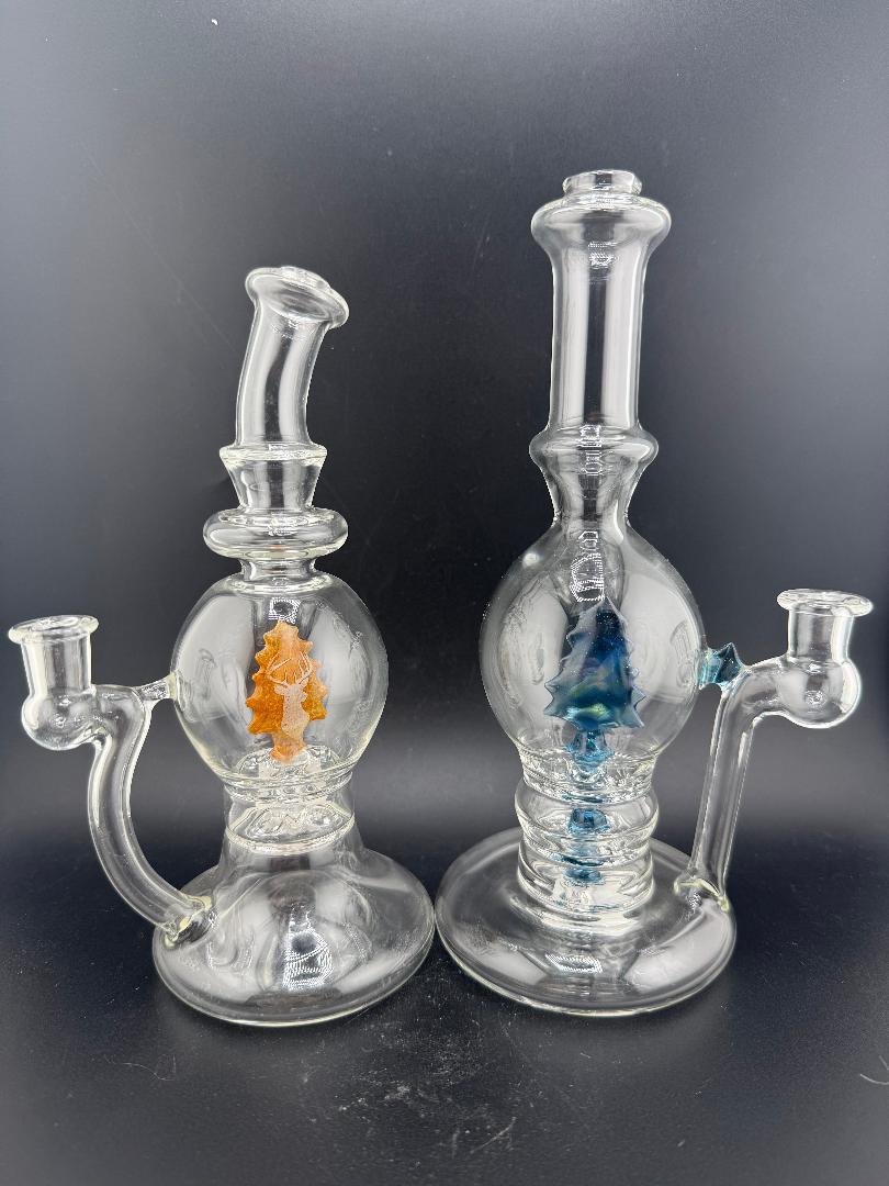 Brando Glass Clear Blooper w/ Arrowhead 10mm 90°