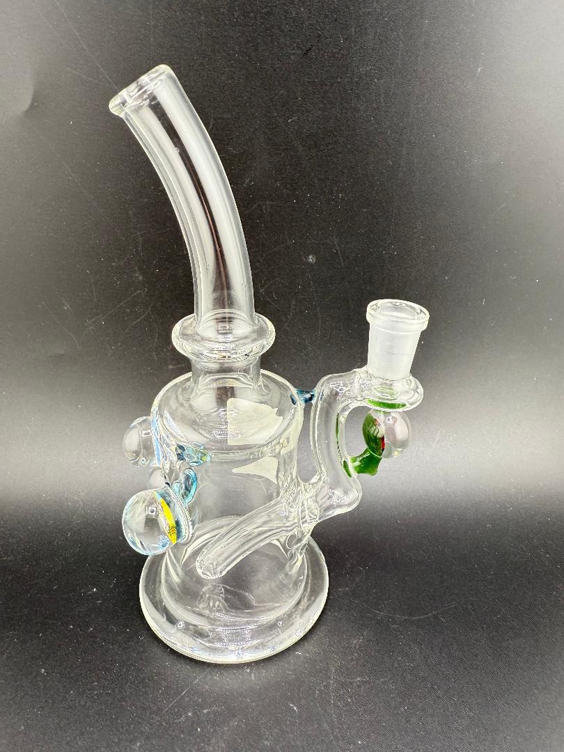 Brando Glass Clear Grateful Dead Millie Mini Rig 10mm 90