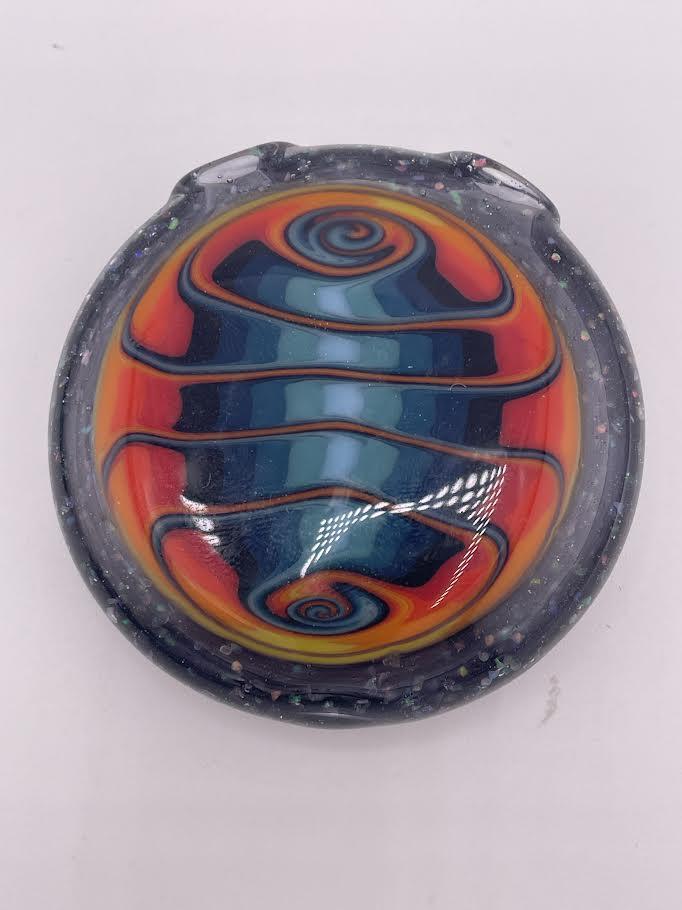 HighGrade Glass Pendant - Hollow Crushed Opal