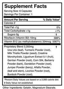 High Voltage Detox Flush Capsules