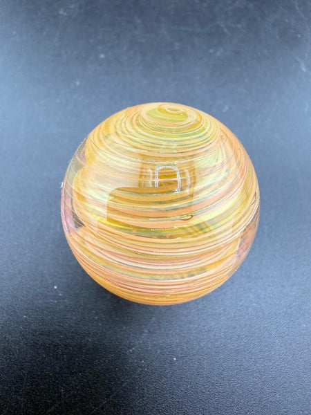Brando Glass Gold Fumed Marble 1.3"