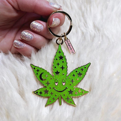 Wildflower Co. Weed Keychain