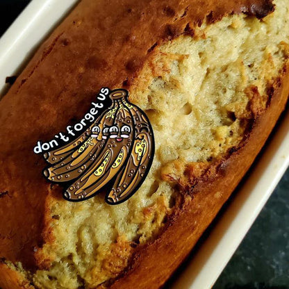 Kolorspun Enamel Pin - Don't Forget Us Bananas