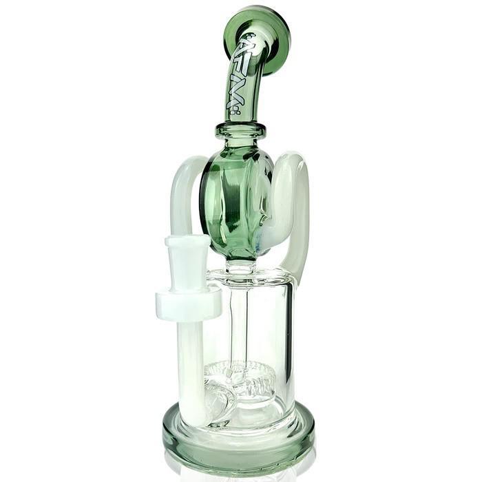AFM Glass Andromeda 9.5" Recycler Dab Rig TX071 14mm 90°
