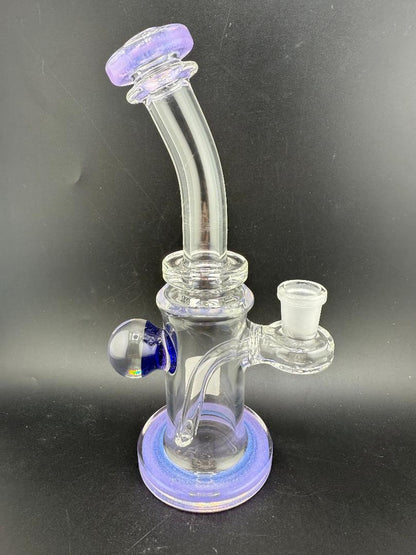 Crondo Glass Banger Hanger w/ Colored  Lip Wrap 14mm 90°