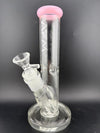 AFM Glass T596 Straight 14mm 45° joint pink color clean design high-performance water pipe