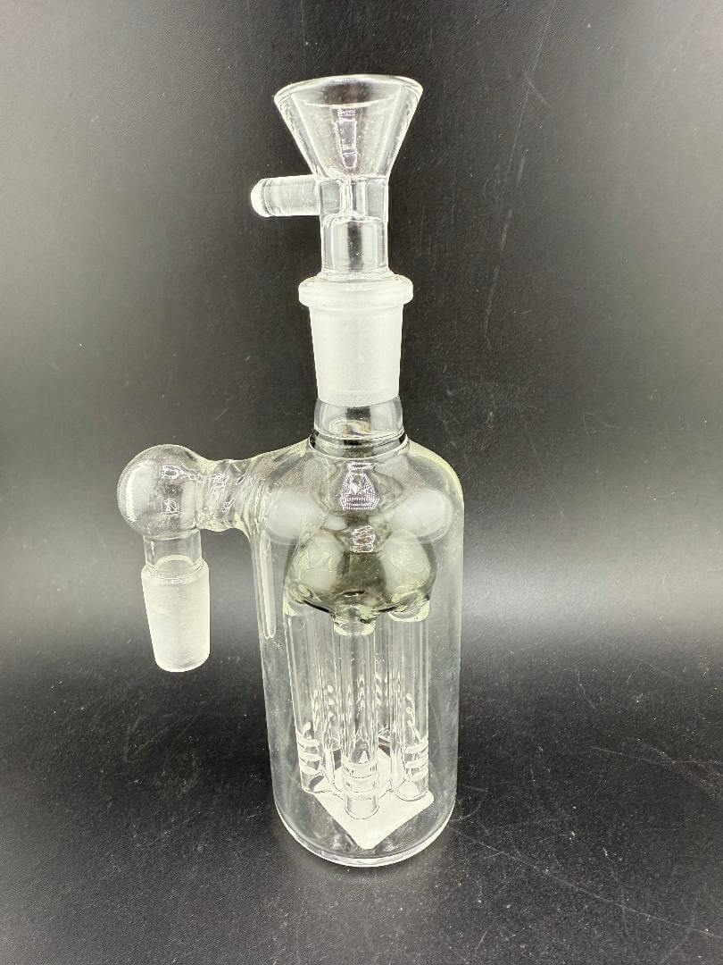 Antidote Glass 8 Arm 14mm 90° Ash Catcher with 8-arm tree percolator for advanced filtration.