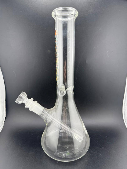 Antidote Glass Slim Beaker Camo Logo 14mm 45° - Premium Glass Rig for smooth airflow and cooler hits.