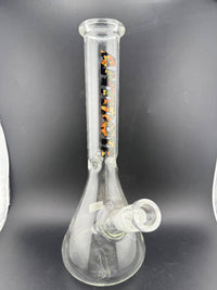 Antidote Glass Slim Beaker Camo Logo 14mm 45° showcasing sleek design and premium glass craftsmanship.