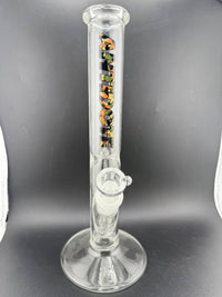 Antidote Glass Slim Straight Tube 14mm 45° with Camo logo design, made of premium borosilicate glass.